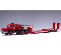 Ixo Model BERLIET TB 015 M3 6X4 1960 RED 1:43