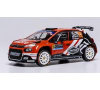 Ixo Model CITROEN C3 N.22 RALLY2 MONTE CARLO 2025 ROSSEL-DUNAND 1:43