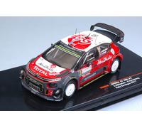 Ixo Model CITROEN C3 WRC N.9 8th RALLY SARDEGNA 2017 MIKKELSEN-SYNNEVAAG 1:43
