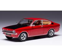 IXO MODEL CLC490 OPEL KADETT C COUPE SR 1976 RED/BLACK 1:43 Modellino