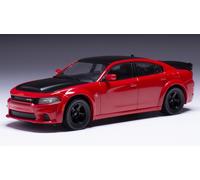 2021 Dodge Charger SRT Hellcat Rojo/Negro 1:43 IXO Models CLC534N.22