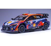 Ixo Model HYUNDAI i20 N WRC N.11 CENTRAL EUROP.RALLY 2023 NEUVILLE-WYDAEGHE 1:18