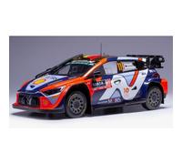 IXO MODEL HYUNDAI i20 N WRC N.11 SAFARI RALLY KENYA 2024 NEUVILLE-WYDAEGHE 1:18