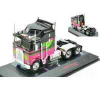 Ixo Model KENWORTH K100 AERODYNE 1976 BLACK/PINK 1:64