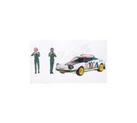 Ixo Model LANCIA STRATOS HF N.10 WINN.RALLY MONTE C.1976 W/FIG.MUNARI/MAIGA 1:43