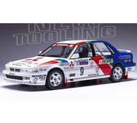 Ixo Model MITSUBISHI GALANT VR-4 N.4 RAC RALLY 1990 VATANEN-BERGLUND 1:18
