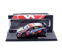 Ixo Model MODELLINO IN SCALA COMPATIBILE CON HYUNDAI i20 N WRC N.1 RALLY MONTE CARLO 2022 NEUVILLE/WYDAEGHE 1:43 RAM835