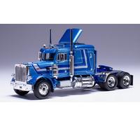 Ixo Model PETERBILT 359 1973 BLUE 1:64