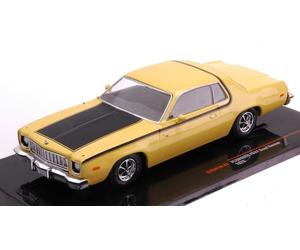 Ixo Model PLYMOUTH ROAD RUNNER 1975 YELLOW 1:43
