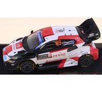 IXO MODEL RAM898 TOYOTA YARIS WRC N.23 RALLY SWEDEN 2023 ROVANPERA-HALTTUNEN 1:4