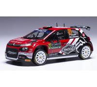 IXO MODEL RAM917 CITROEN C3 RALLY 2 N.21 RALLY MONTE CARLO 2024GRYAZIN-ALEKSANDR
