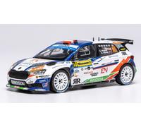 Ixo Model SKODA FABIA N.10 RALLY2 BARUM 2023 WAGNER-WINTER 1:43