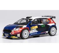 Ixo Model SKODA FABIA RALLY2 N.4 LAVANTTAL RALLY 2024 J.WAGNER-H.OSTLENDER 1:43