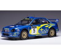 Ixo Model SUBARU IMPREZA S7 WRC N.5 RALLY GREAT BRITAIN 2001 BURNS/REID 1:24