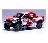 IXO MODEL TOYOTA GR DKR HILUX T N.217 RALLY DAKAR 2022 DE LATEGAN-CUMMINGS 1:43