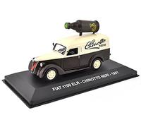 Ixo NET0049-FIAT 1100 ELR 1951 Forgon del produttore di bevande italiane CHINOTTO NERI - Scala: 1/43