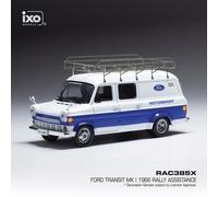 Ixo Rac385X 1/43 Diecast - Ford Transit Mk 1 1966 Rally Assistance...