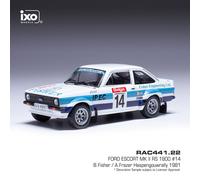 Ixo Rac441 1/43 Scala Die-cast - Ford Escort Mk Ii Rs 1800 #14 B.Fisher/A.Frazer