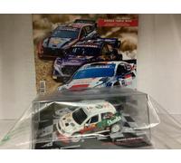 IXO SKODA FABIA WRC RALLY DEUTSCHLAND GERMANIA 2007 Metallo 1/43 + Booklet