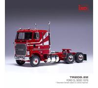 Camion trattore Ford CL 9000 del 1976 rosso a 1/43 di IXO TR209.22