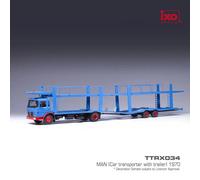 IXO TTRX034 MAN F7 TRANSEORTER 1970 PORTA AUTO 1/43