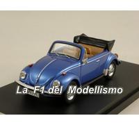 IXO Volkswagen Super Beetle covertible metallic blue 1973 1/43 PRD 531 PRD531