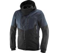 Ixon Asgard Parka Tessile per Motociclette impermeabile, nero-blu, taglia 4XL per maschi