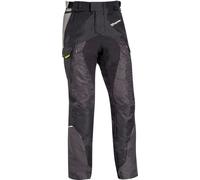 Ixon Balder Pantaloni tessili da moto, nero/giallo, Taglia XXL