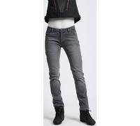 Pantaloni Moto Ixon Billie Slavati Grigio lavato30 Grigio lavato