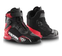 Ixon Bull 2 Air Scarpe da moto, nero-bianco-rosso, taglia 39 per maschi