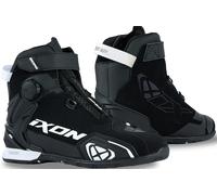 Ixon Bull 2 Scarpe da moto impermeabili, nero-bianco, taglia 46 per maschi