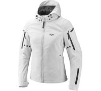 Ixon Burning Giacca tessile moto da donna, Grigio chiaro, Taglia XL