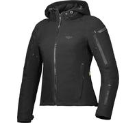 Ixon Burning Giacca tessile moto da donna, nero, taglia XS per donne