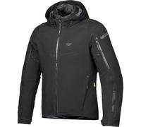 Ixon Burning impermeabile Giacca tessile moto, nero, taglia XL per maschi