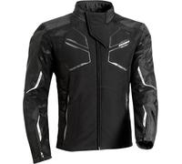 Ixon Cell Giacca tessile moto, nero-grigio-bianco, taglia S per maschi