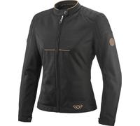 Ixon Cornet Impermeabile Ladies Motocycle Giacca in tessuto, nero, Taglia L