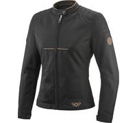 Ixon Cornet Impermeabile Ladies Motocycle Giacca in tessuto, nero-marrone, taglia L per donne