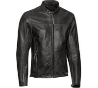 Ixon Crank Giacca moto in pelle, nero, taglia 2XL per maschi