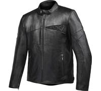 Ixon Cranky-C Giacca in pelle moto, nero, Taglia 5XL
