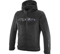 Ixon Fierce Giacca tessile moto, nero, Taglia XXL