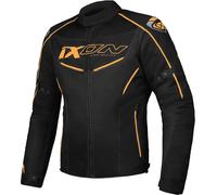 Ixon Flicker Giacca tessile moto, nero/arancione, Taglia 3XL