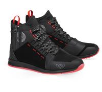 Ixon Freaky WP Scarpe da moto, nero/bianco/rosso, Taglia 45
