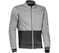 Ixon Fulham Giacca tessile motociclistica, nero-grigio, taglia L per maschi