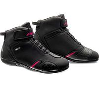 Ixon Gambler Scarpe Moto Donna (Black/Pink,37)