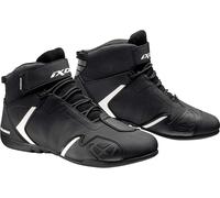 Ixon Gambler WP Scarpe da moto, nero-bianco, taglia 47 per maschi