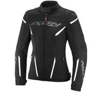 Ixon Striker 2 Air WP impermeabile Giacca tessile moto da donna, nero-bianco, taglia L per donne
