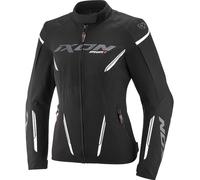 IXON Giacca moto donna Striker 2 Lady tessile impermeabile Nero/Bianco XL