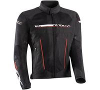 IXON - Giacca T-Rex Nero / Bianco / Rosso Nero 3XL