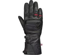 Ixon Pro Miles Guanti da moto invernali impermeabili, nero-rosso, taglia M per maschi