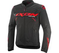Ixon Ionix Giacca tessile moto, nero/rosso, Taglia 3XL